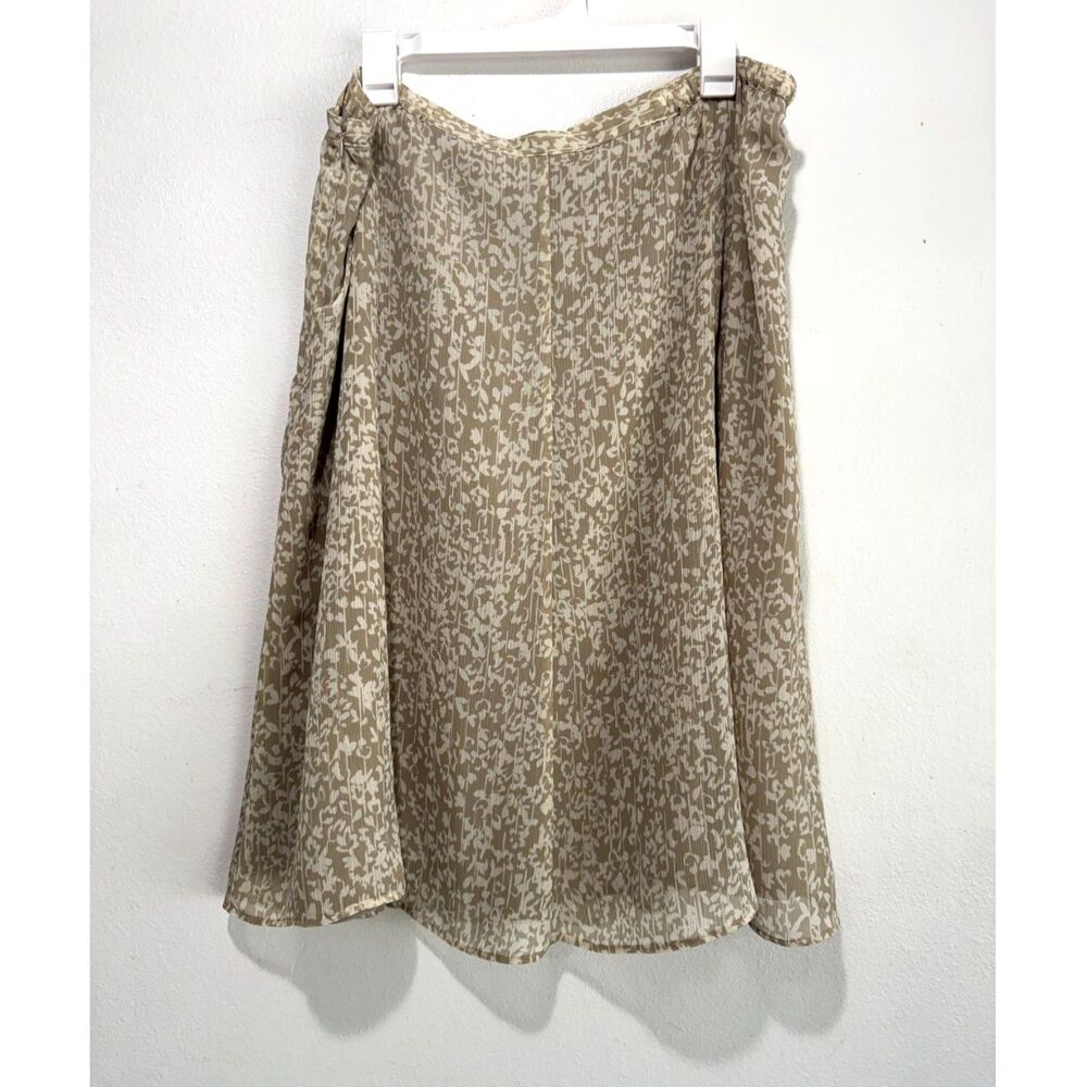 Jacqueline Smith skirt Y2K classic neutral career business casual fairy women XL